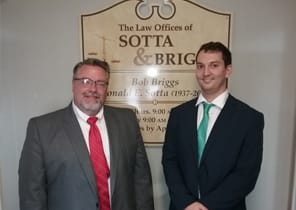 The attorneys at the Law Offices of Sotta and Briggs